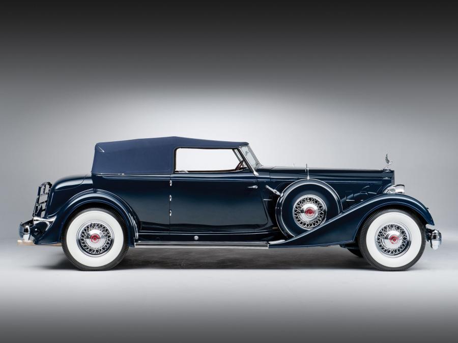  Packard Twelve Convertible Victoria by Dietrich 1934 года  (фото 30 из 39)